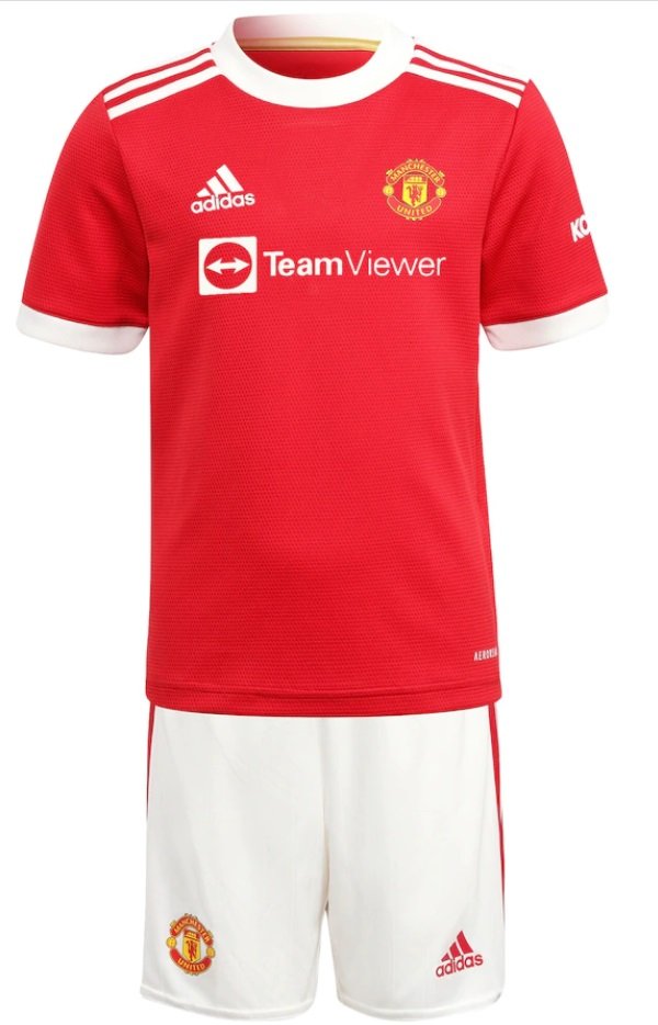 Kit infantil I Manchester United 2021 2022 Adidas oficial